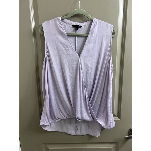 Banana Republic purple Blouse Large - Picture 2 of 7
